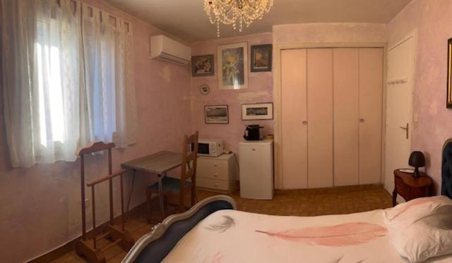 Le Cannet 10Mn Cannes Chambre Independante Etage D'Une Maison Avec Piscine Exteriör bild